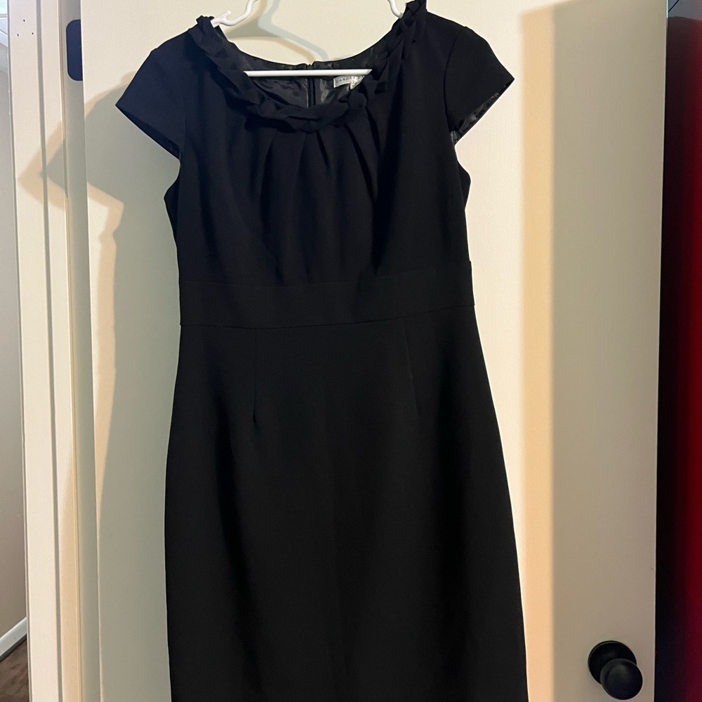 Sandra Darren dress in size 6.  Black.  Great used condition.